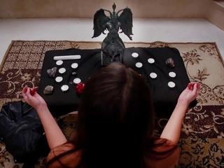 Teen Goth dirty clip Witch Turns Her Parents into Anal Sex.